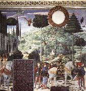 GOZZOLI, Benozzo Procession of the Middle King Spain oil painting artist